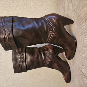 Frye Simone Cuff Boots Sz 8.5M